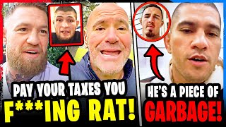 Conor McGregor REACTS to Khabib $3 MILLION DEBT *FOOTAGE* Alex Pereira gets CALLED OUT! Covington