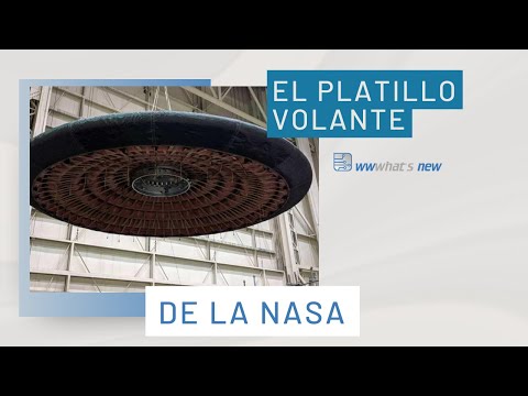 Así es el platillo volante que están construyendo en la NASA