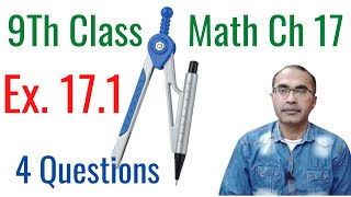 Exercise 17.1 Chapter 17 || Practical Geometry 9Th Class Math Science Group ||