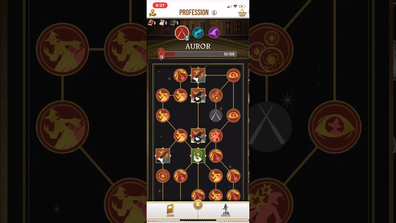 Wizards Unite - Level 10 Auror Skill Tree & Stats