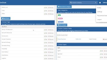 liondesk adding tags