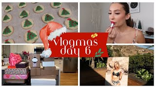 VLOGMAS UNPLUGGED: day 6 pr unboxing, cupshe event, makeup tutorial