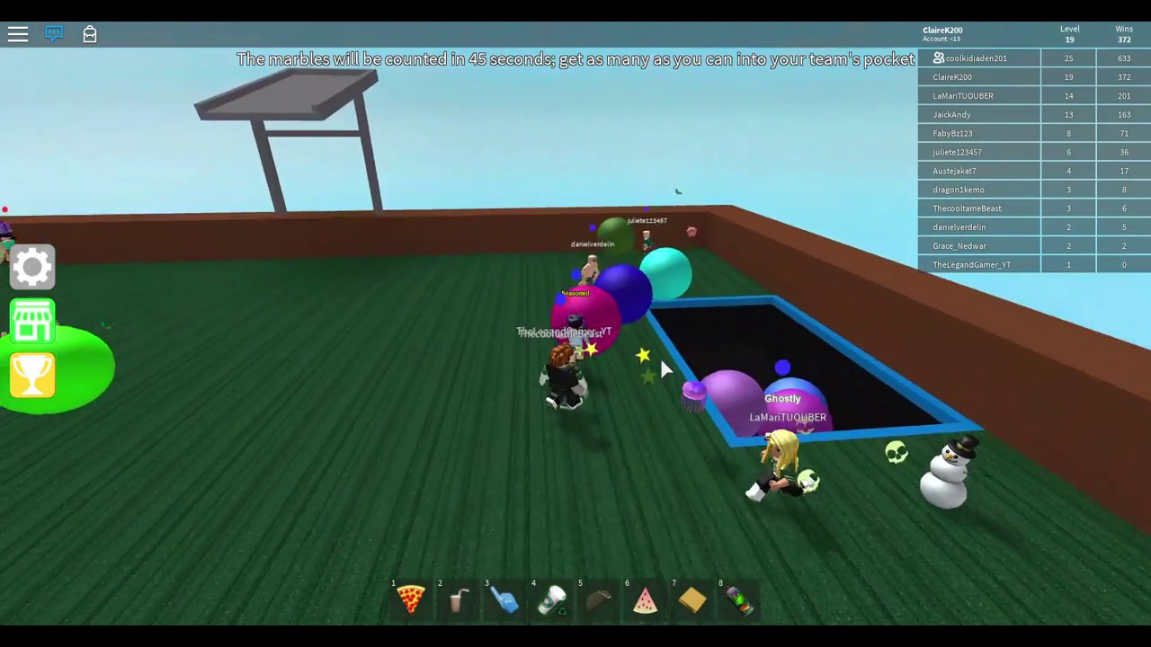 Roblox Epic Minigames [CHRISTMAS EVENT], Marble Madness YouTube