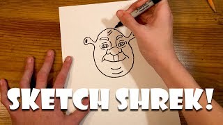 How To Sketch Shrek [Easy Method]