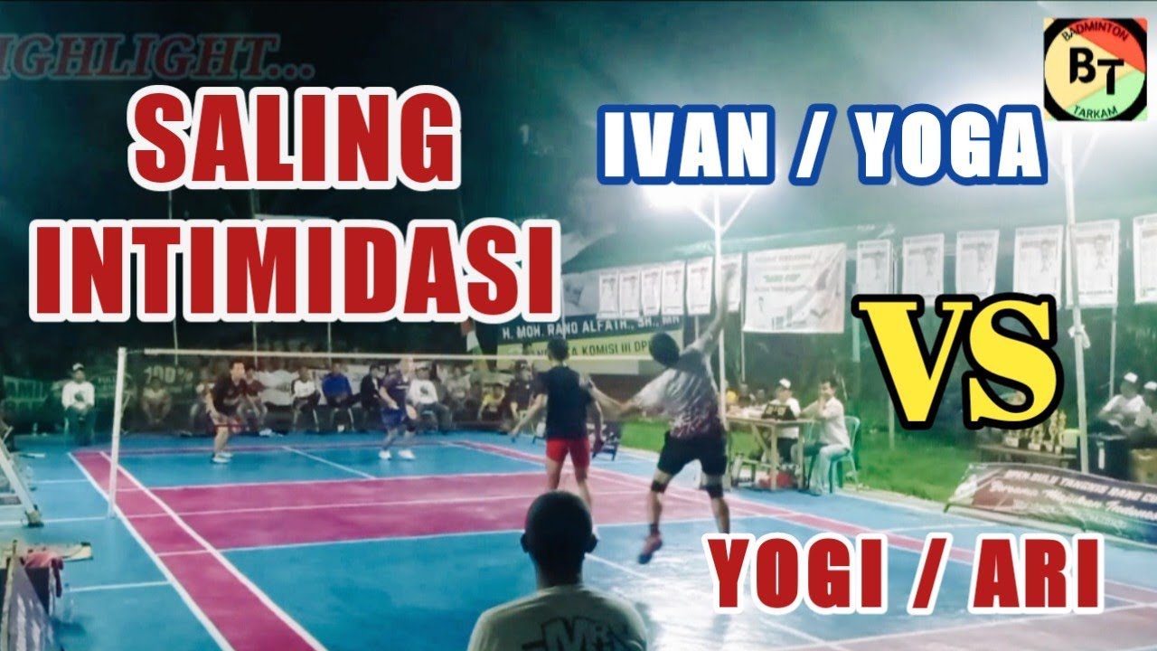 JUMPING SMASH SILIH BERGANTI DEMI TIKE  FINAL.YOGI / ARI VS IVAN / YOGA.TARUNG BEBAS TARKAM BALARAJA