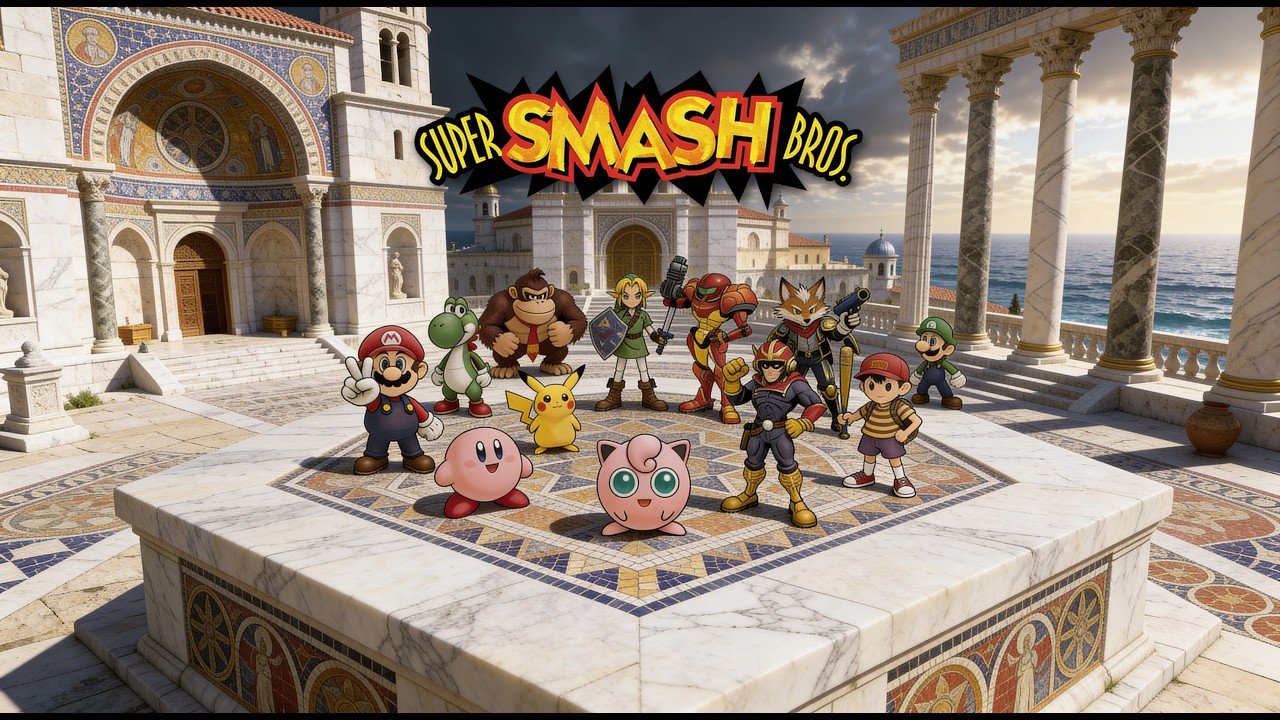 Super Smash Bros. Imperial Arena Edition | Medieval Byzantine Style Full OST Reimagining