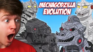 The EVOLUTION of MECHAGODZILLA! (Reaction)