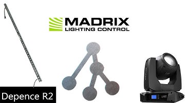 MADRIX WITH DEPENCE / MOVING HEAD/ STRIP LED/GRAND MA