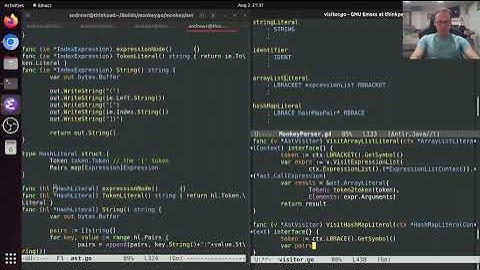 Monkey (Writing an interpreter in Go) with ANTLR4 - Episode 4