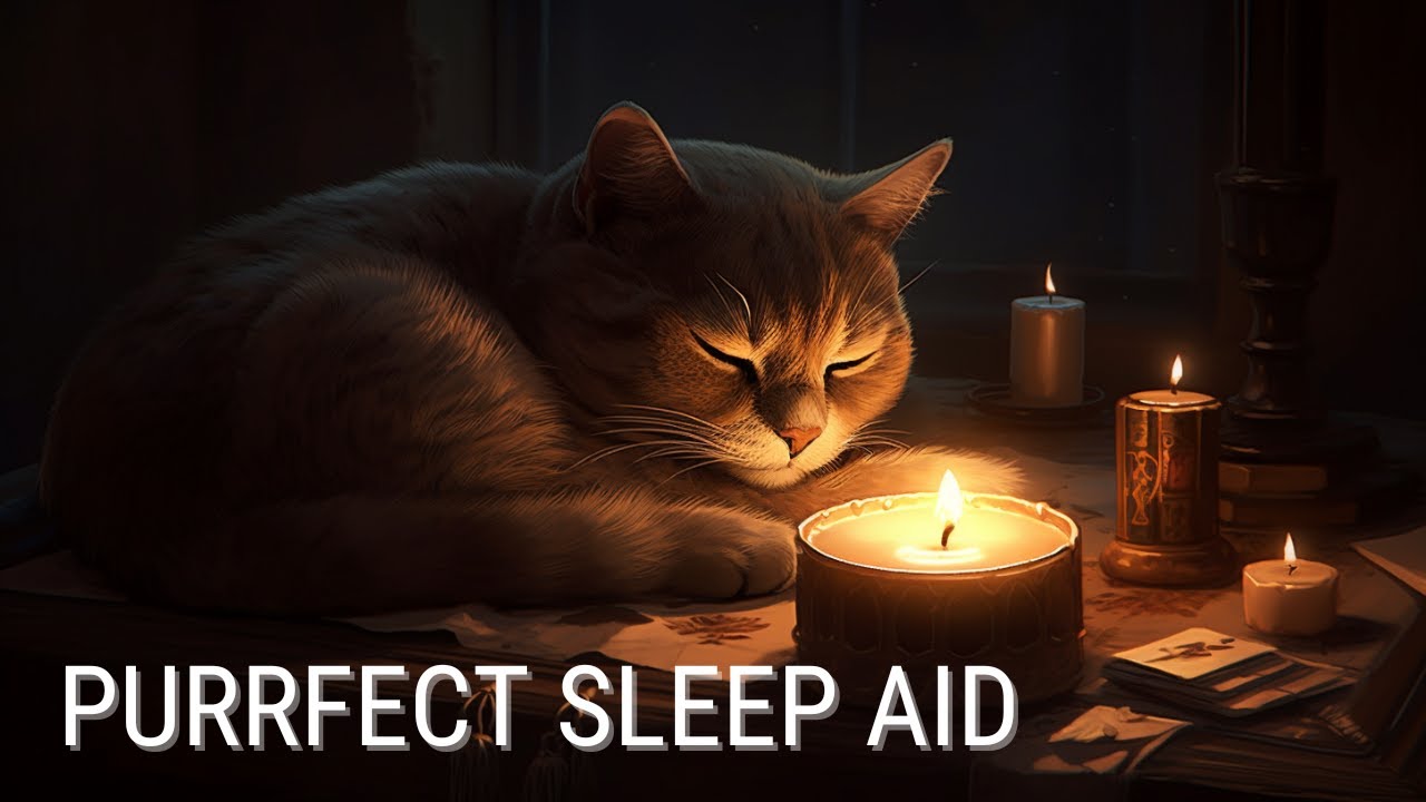 Cat Purring White Noise - The Best Sound for Sleep and Relaxation - YouTube