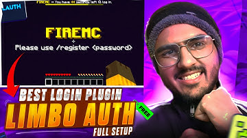 Limbo Auth Plugin Setup Like FireMC Server | Best Login Plugin for Minecraft | Full Setup Guide