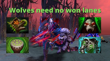 Offlane Lycan 7.27a | Lose All the Lanes, Win Anyway