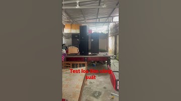 Test loa liền công suất video độ công suất có trong kênh