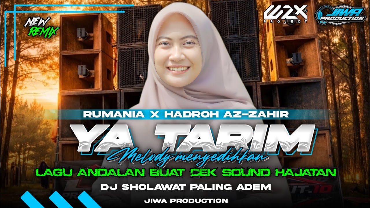DJ SHOLAWAT YA TARIM X MELODI MENYEDIHKAN•STYLE TRAP X HADROH FULL BASS‼️‼️BIKIN HATI ADEM 😌