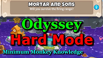 BTD6 Odyssey - Hard Mode Tutorial / Guide  (Mortar And Sons)