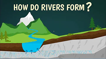 How do rivers form? (surface and groundwater flow)