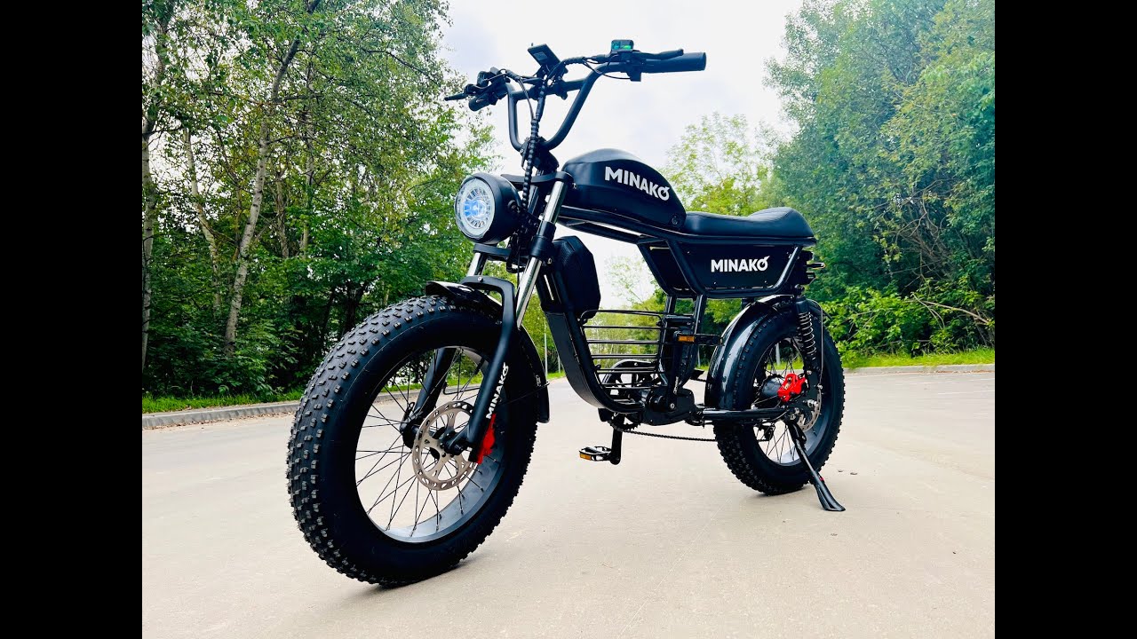 Электровелосипед Minako Bike - обзор, тест-драйв, замер максималки ...