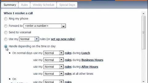 06 Teltek Nebulosity Hosted PBX End User Call Manager Summary tab