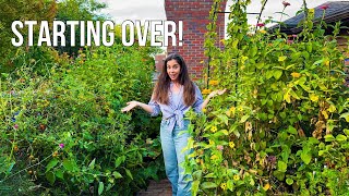 Redoing My ENTIRE Rooftop Garden After 7 Years! 🌿😲