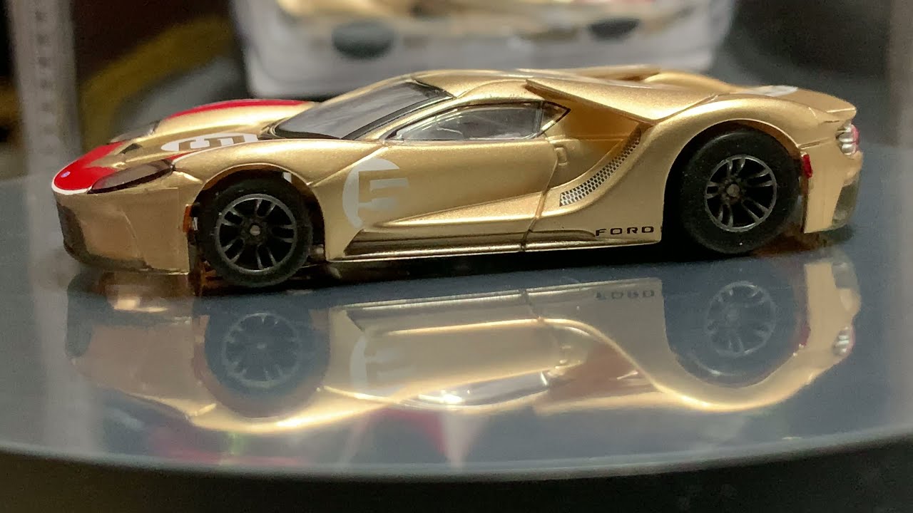 GOLD Ford GT Heritage#5 by AFX/Racemasters PN22061 - YouTube