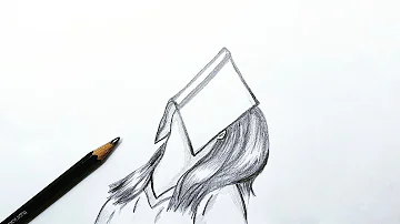 رسم بنت قاعده ماسكة كتاب Mp3
