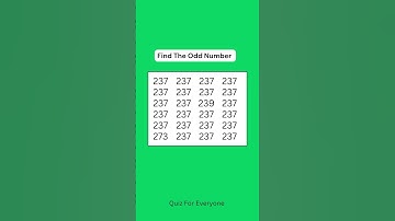 Find The Math Number 237 #quiz #mathexam #maths #odd #riddles