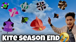 Kite Season becomes end 💔 Khali aasman or toota hua dill 😭 Kite Vlogs 🤩 Kite Flying videos