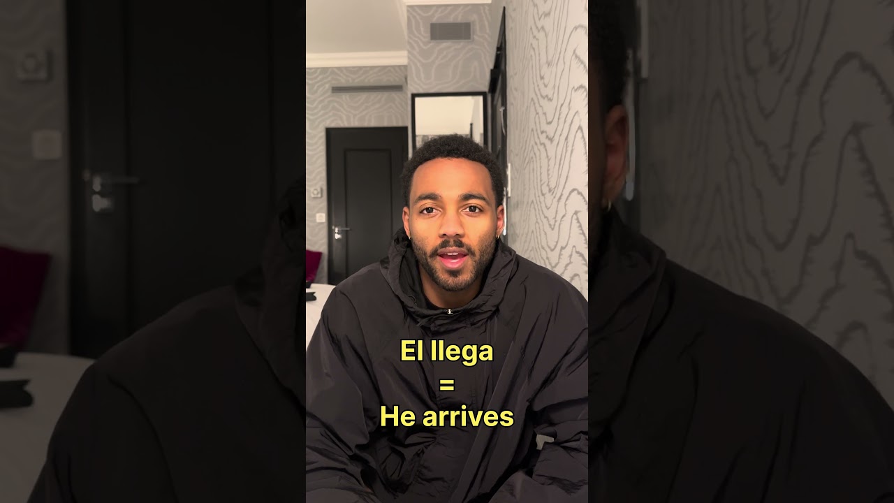 English / Spanish practice today’s verb: llegar 