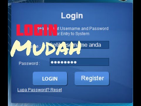 Cara login mmbc