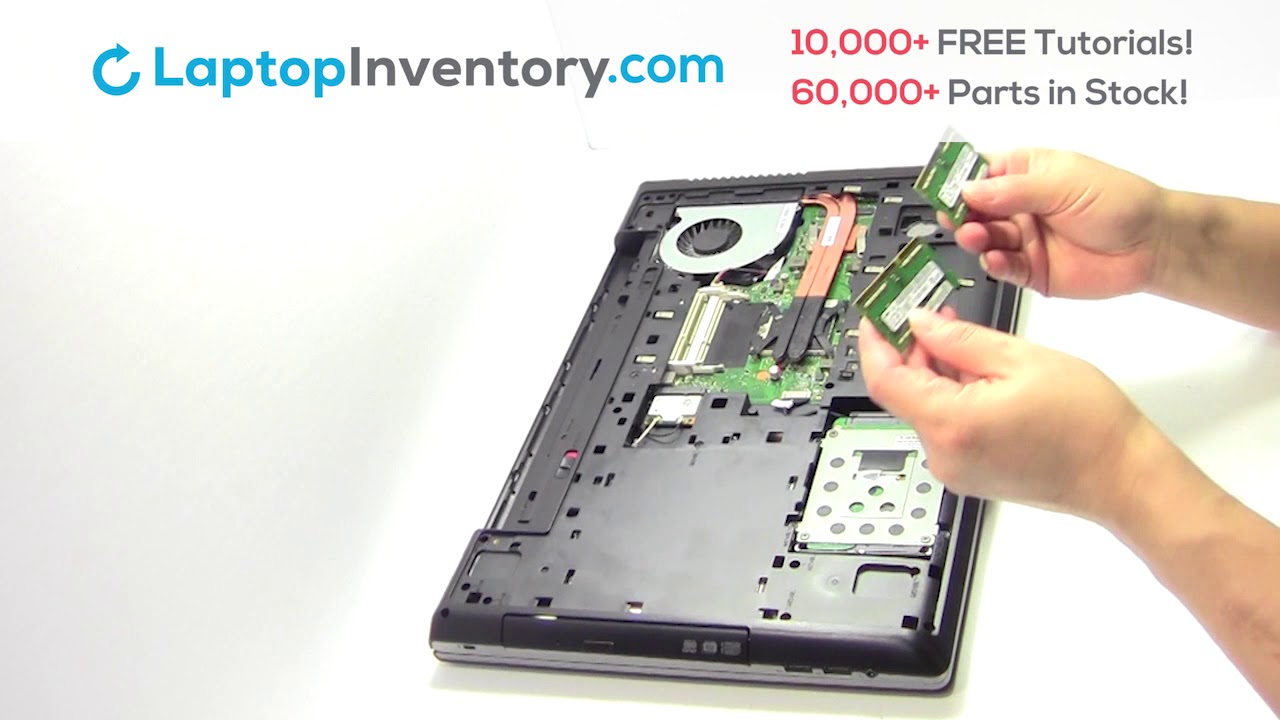 How to replace Laptop Memory Lenovo IdeaPad Z510. Fix, Install, Repair Z500 S510 G50 FLEX 15