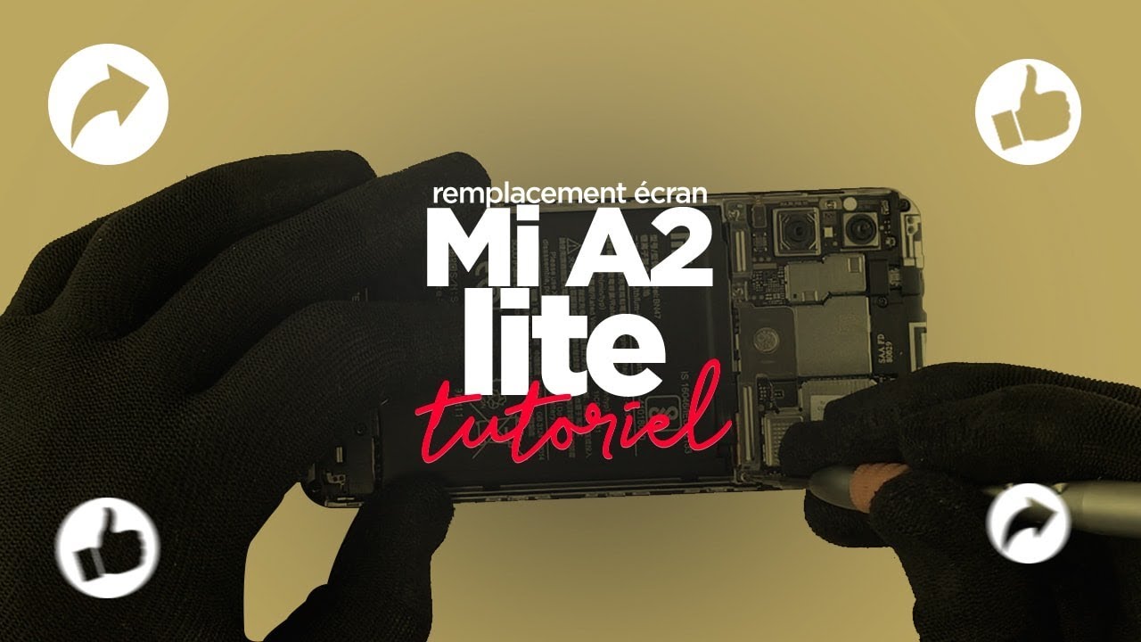 Vitre Arrière (cache Batterie) Pour Xiaomi Mi A2 / Mi A2 Lite - Plusieurs Couleurs, Neuf