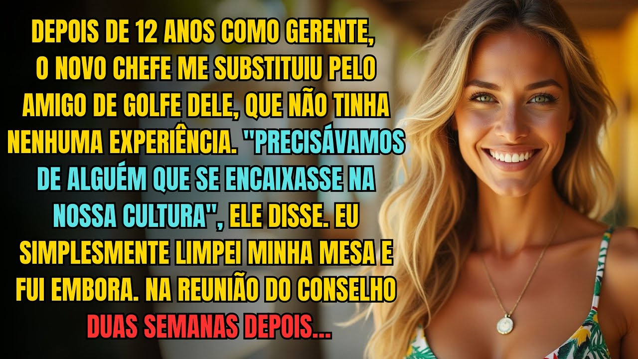 Novo Chefe Me Trocou Pelo Amigo Do Golfe Após 12 Anos; Quando O Conselho Viu O Que Guardei