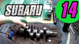 SUBARU за 35 K Часть 14 : Ремонт ДВИГАТЕЛЯ часть 2