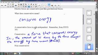 phys102 screencasts ch02 009 conservative