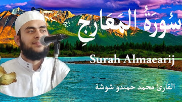 سورة المعارج ( Surah Almaearij ) | القارئ محمد حميدو شوشة | تلاوة هادئة