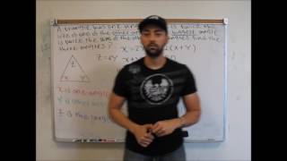 Solving Linear Systems in Three Variables Part 3 (Applications)