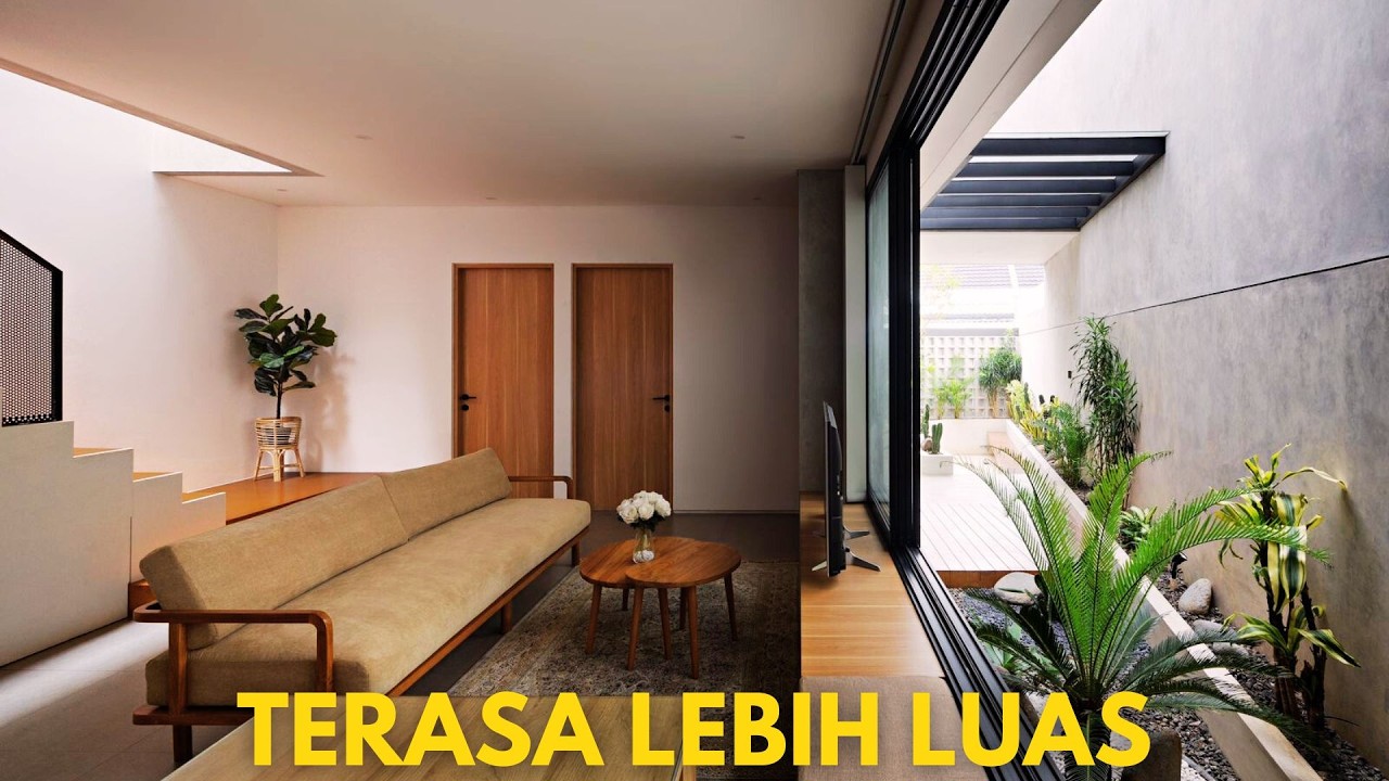 Desain Rumah Bagus di Lahan Mengerucut