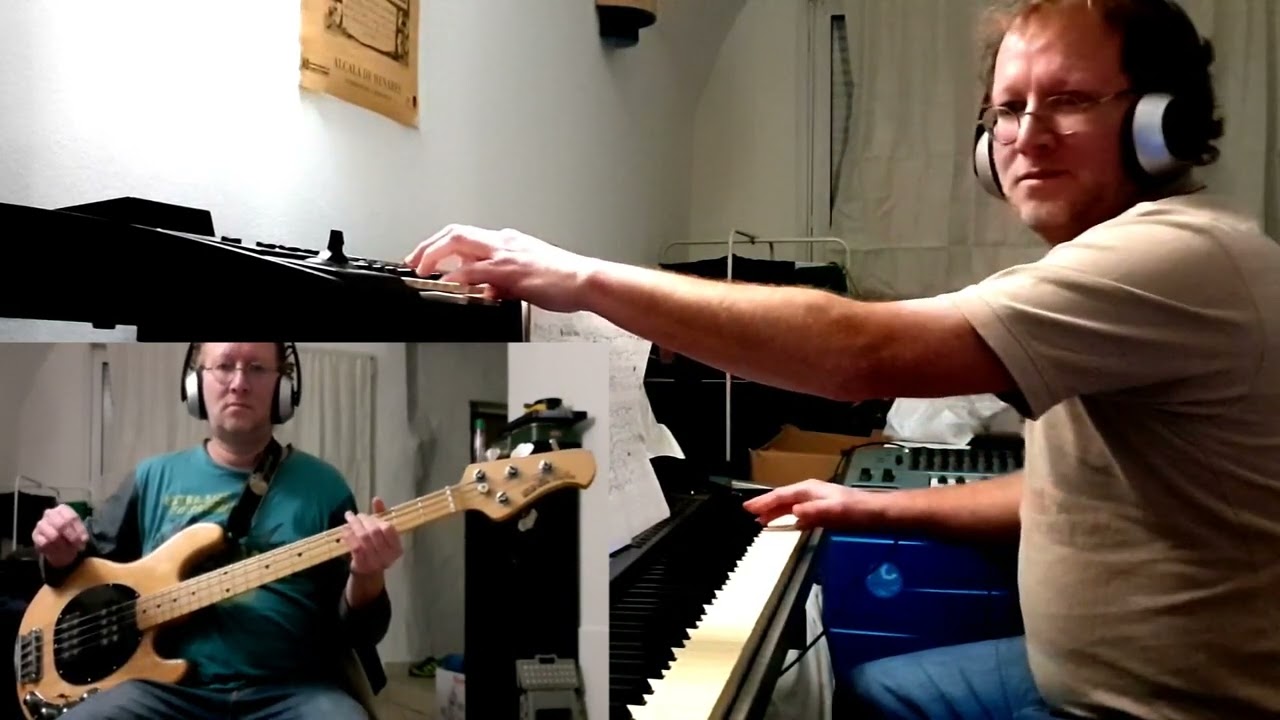 Emerson, Lake & Powell - Touch And Go, 1986 (Bass and Keyboards Cover)