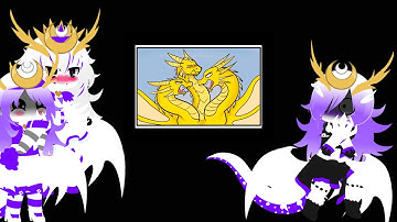 Moonhidora React to King Ghidorah Part 1 (AKA They’re Boyfriend’s)