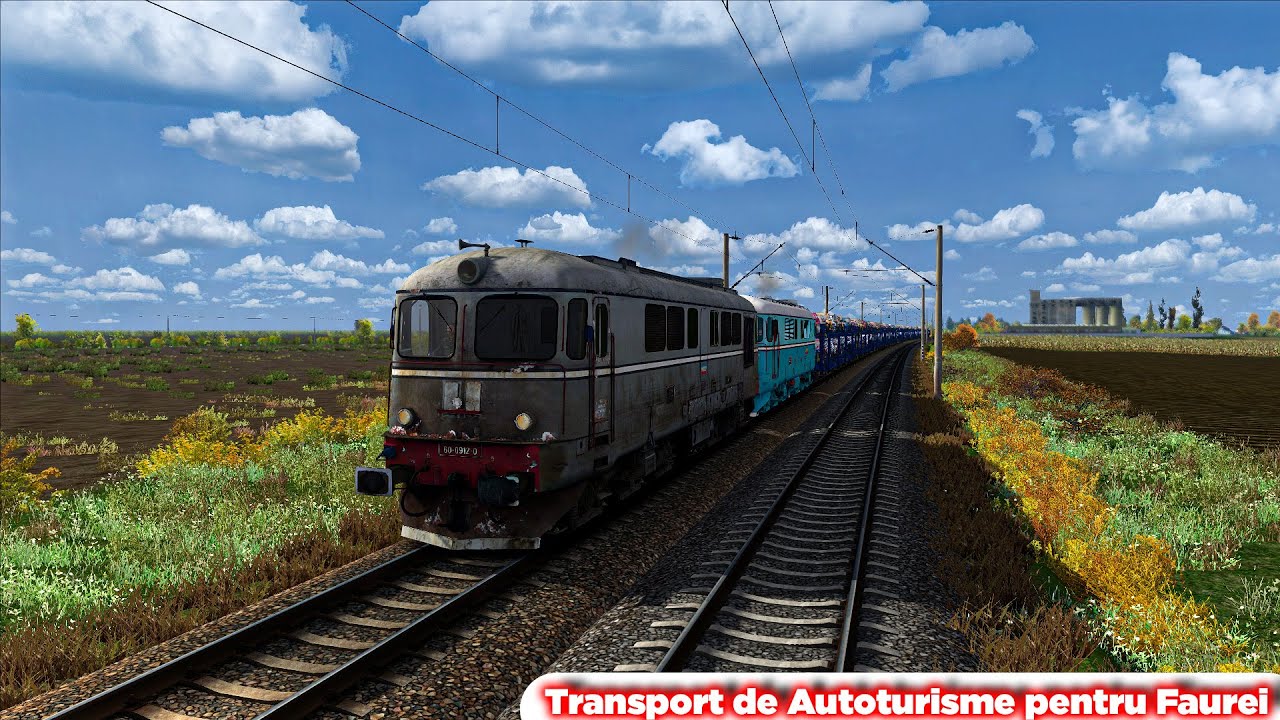 Transport de Autoturisme pentru Faurei  | Train Simulator Romania