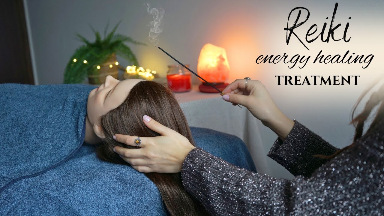 ASMR Reiki Energy Healing Treatment | Hand Movements, Smoke Cleanse ...