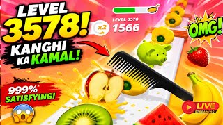 🔥 PERFECT SLICE LIVE NOW 🔥 | LEVEL 3657 | INSANE GAMEPLAY 😱