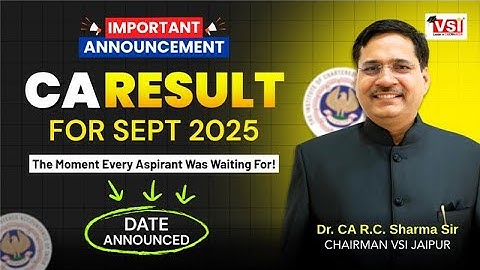 🚨ICAI CA Result Sept 2025 Announced!  The Moment Every Aspirant Was Waiting For!