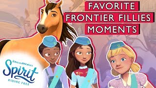 Top 5 Spirit Riding Free Frontier Fillies Moments! | THATS THE SPIRIT