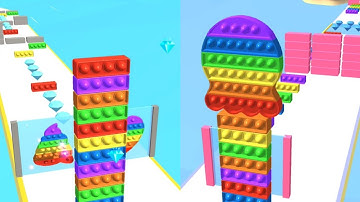 Fidget Rush game I New update Level 21 to 22 I Mobile Gameplay(ios-android) I KVNRBV4