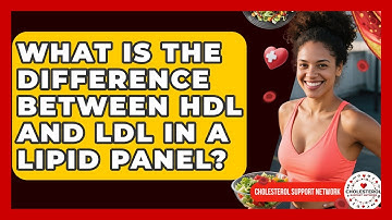 What Is the Difference Between HDL and LDL in a Lipid Panel? | Cholesterol Support Network