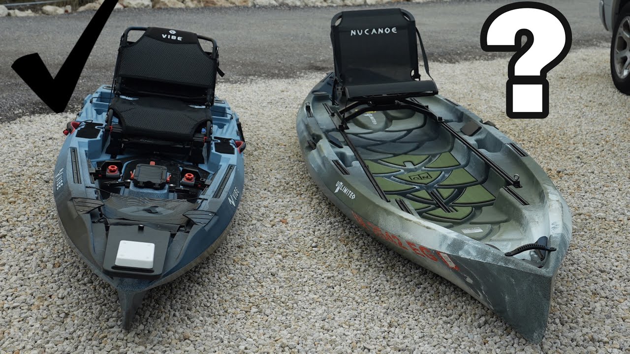 Kayak vs Boat? Vibe Shearwater 125 vs Nucanoe Unlimited 