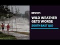 South-east Queensland bracing for more extreme weather after another night of heavy rain | ABC News