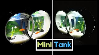 [DIY] Amazing Mini Fish Tank using PVC Pipes