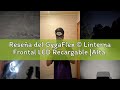 Reseña del GygaFlex © Linterna Frontal LED Recargable |Alta Potencia Con 4 Modos | Frontal Trail Run